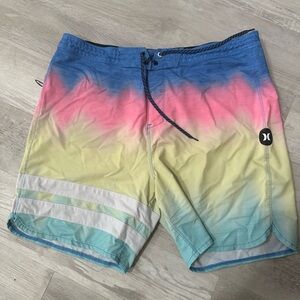 Hurley phantom board shorts colorful